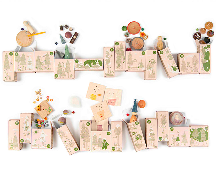 Grapat Adventskalender 180-delig, 2025 Limited Edition