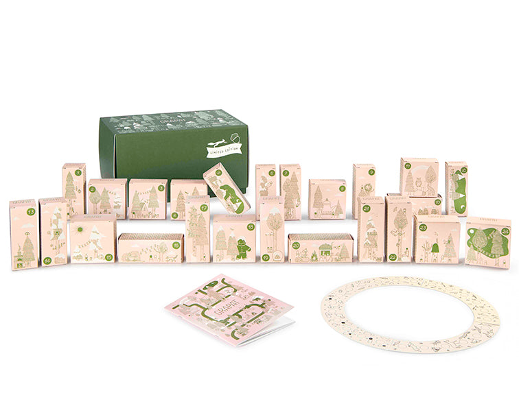 Grapat Adventskalender 180-delig, 2025 Limited Edition