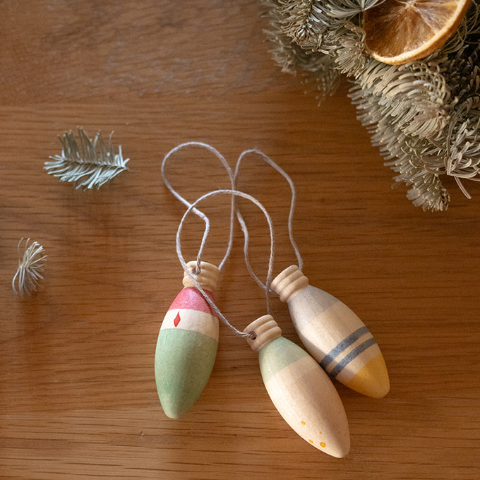 Grapat Winter Sparkles, Kersthangers Set #6