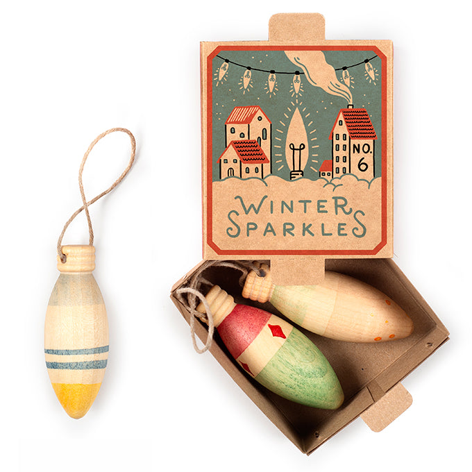 Grapat Winter Sparkles, Kersthangers Set #6