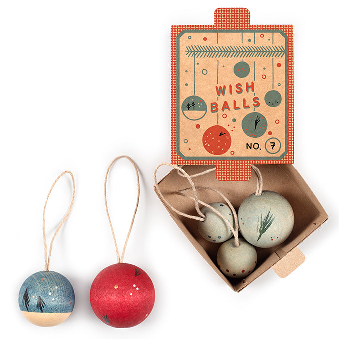 Grapat Wish Balls, Kersthangers Set #7