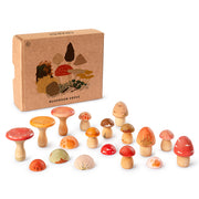 Grapat Houten Paddenstoelen, Mushroom Grove, 18 stuks