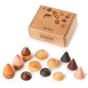 Grapat Houten Gebakjes, Bakes, 12 stuks