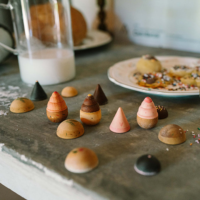 Grapat Houten Gebakjes, Bakes, 12 stuks