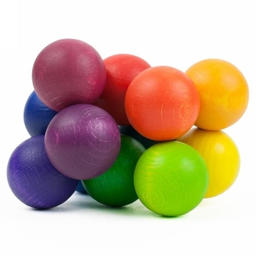 Grimm's houten Grijpspeeltje, Regenboogkralen