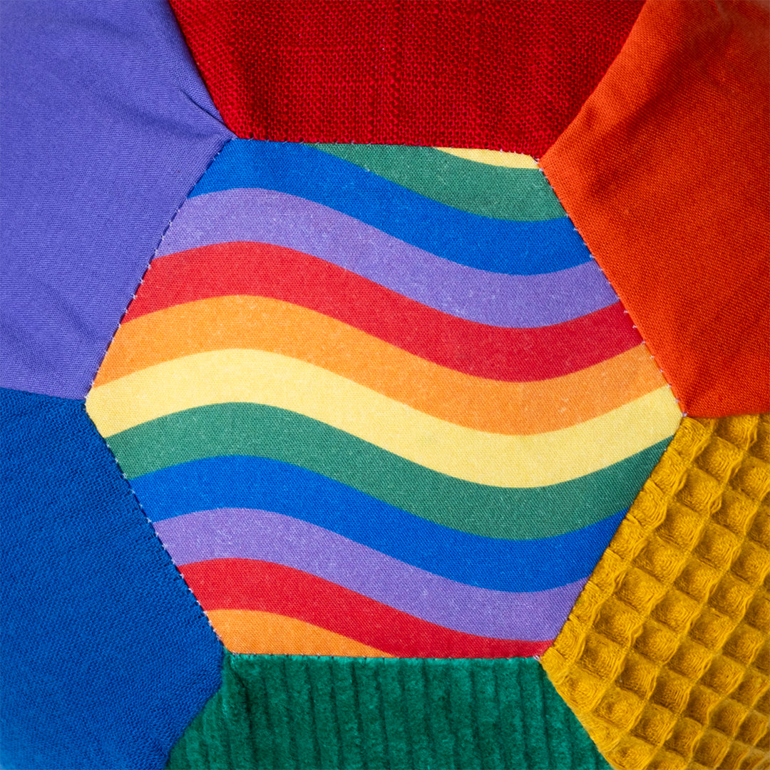 Little Botanic Label Sensorische Ballonbal - Regenboog