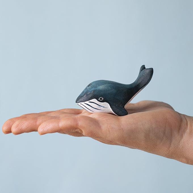 Bumbu Toys Houten Blauwe Vinvis Set