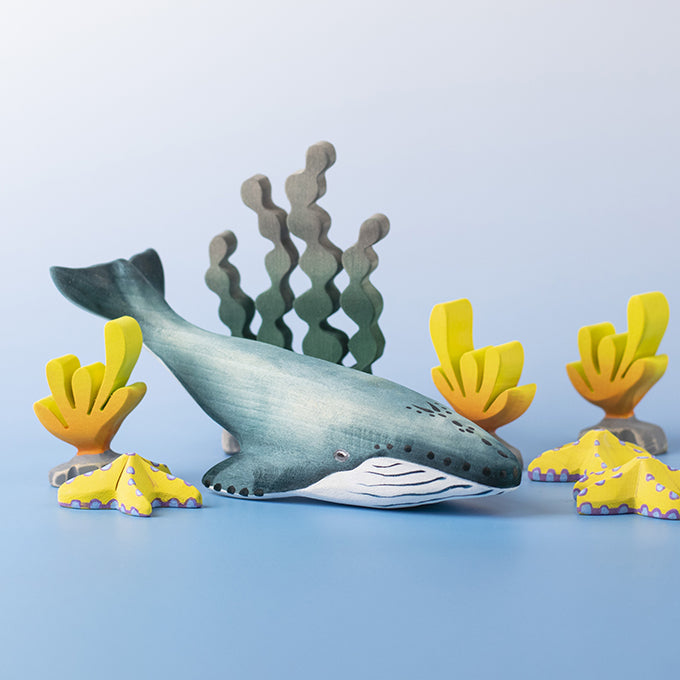 Bumbu Toys Houten Blauwe Vinvis