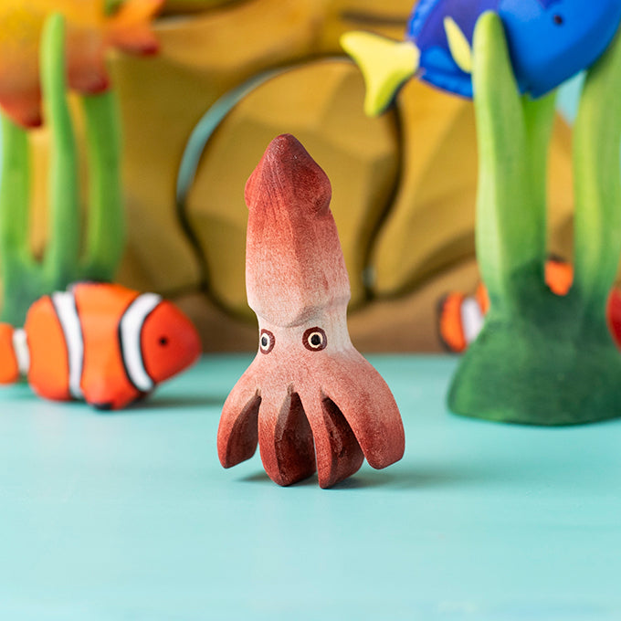 Bumbu Toys Houten Inktvis