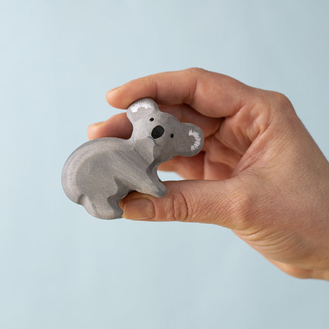 Bumbu Toys Houten Koala beren en Eucalyptusboom Set