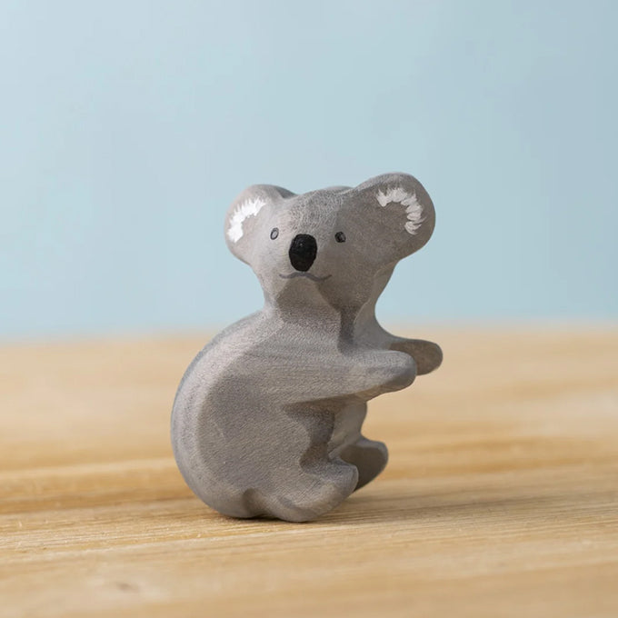 Bumbu Toys Houten Koala beren en Eucalyptusboom Set