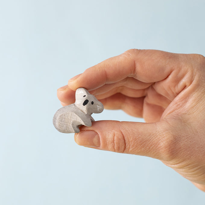 Bumbu Toys Houten Koala beren en Eucalyptusboom Set