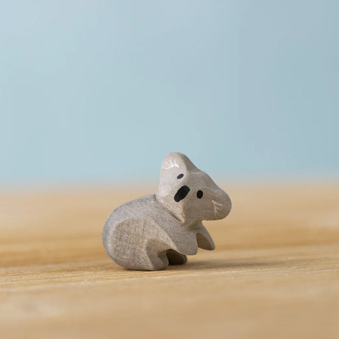 Bumbu Toys Houten Koala beren en Eucalyptusboom Set