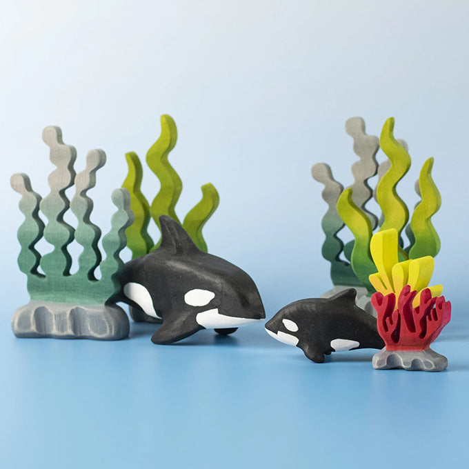 Bumbu Toys Houten Orka Set