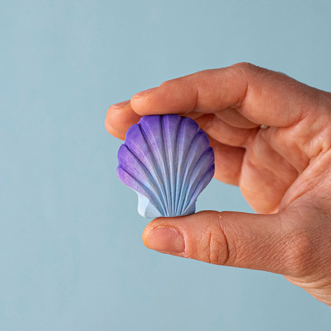 Bumbu Toys Houten Schelp Violet