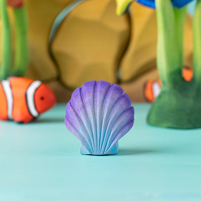 Bumbu Toys Houten Schelp Violet