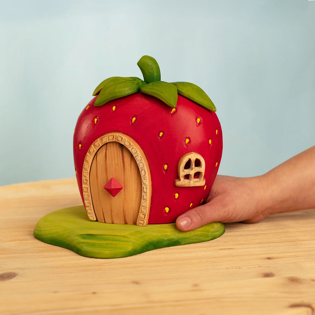 Bumbu Toys Houten Aardbeienhuis