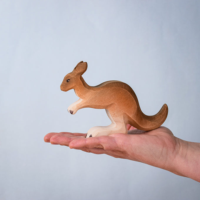 Bumbu Toys Houten Kangoeroe