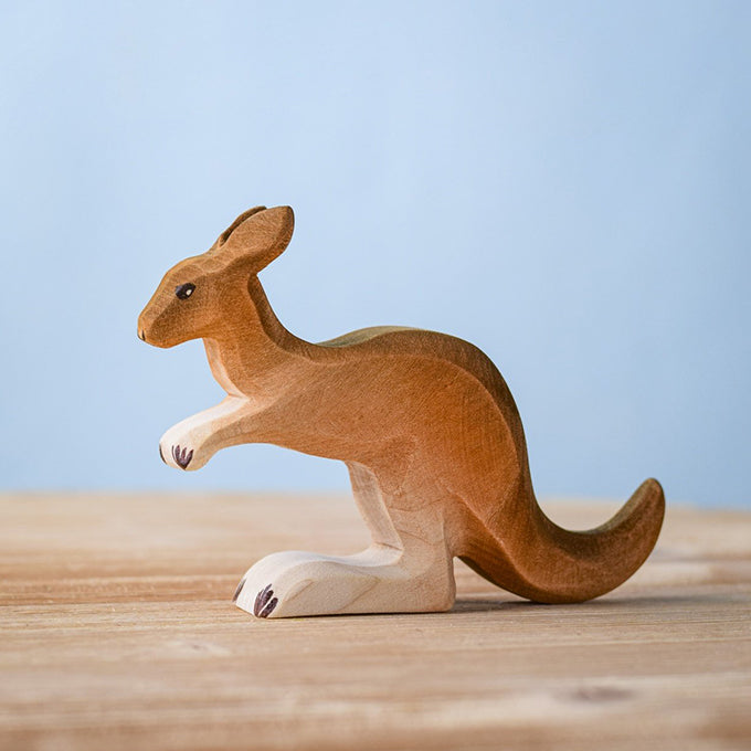 Bumbu Toys Houten Kangoeroe
