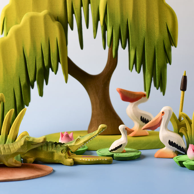 Bumbu Toys Houten Krokodil