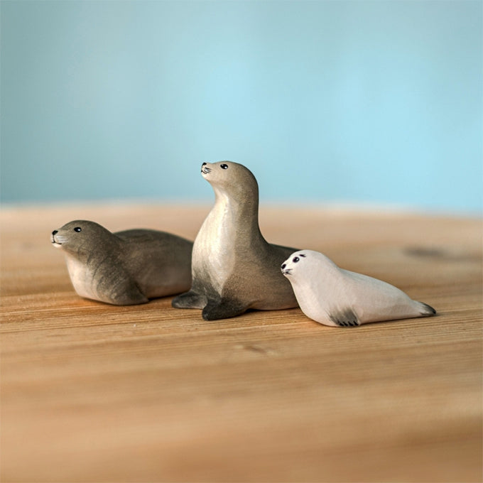 Bumbu Toys Houten Zeehonden set