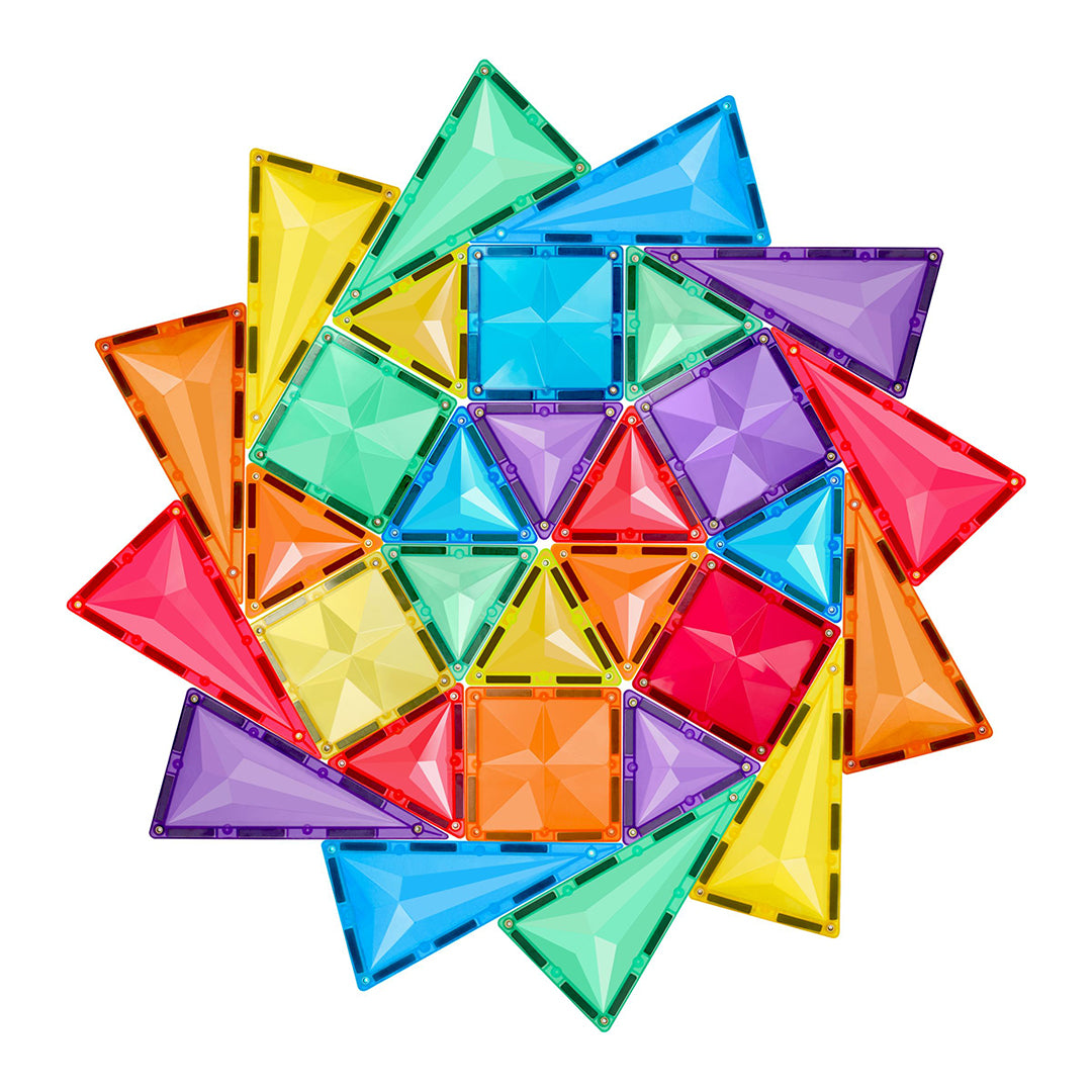 Coblo magnetische tegels classic 200 stuks in schoolbox