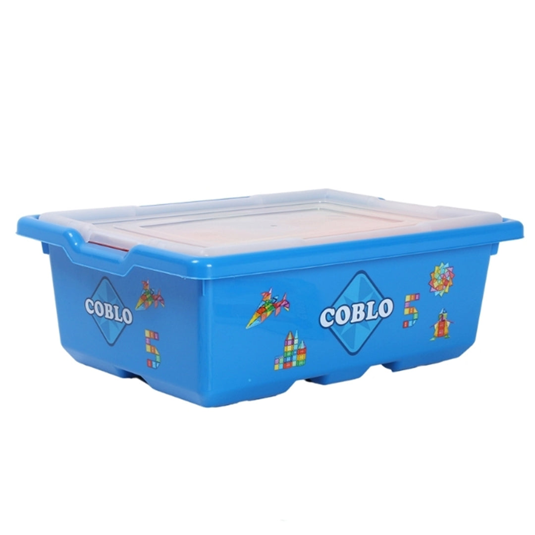 Coblo magnetische tegels classic 200 stuks in schoolbox