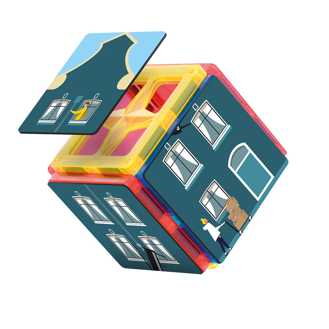 Coblo toppers Klein Amsterdam 60 stuks