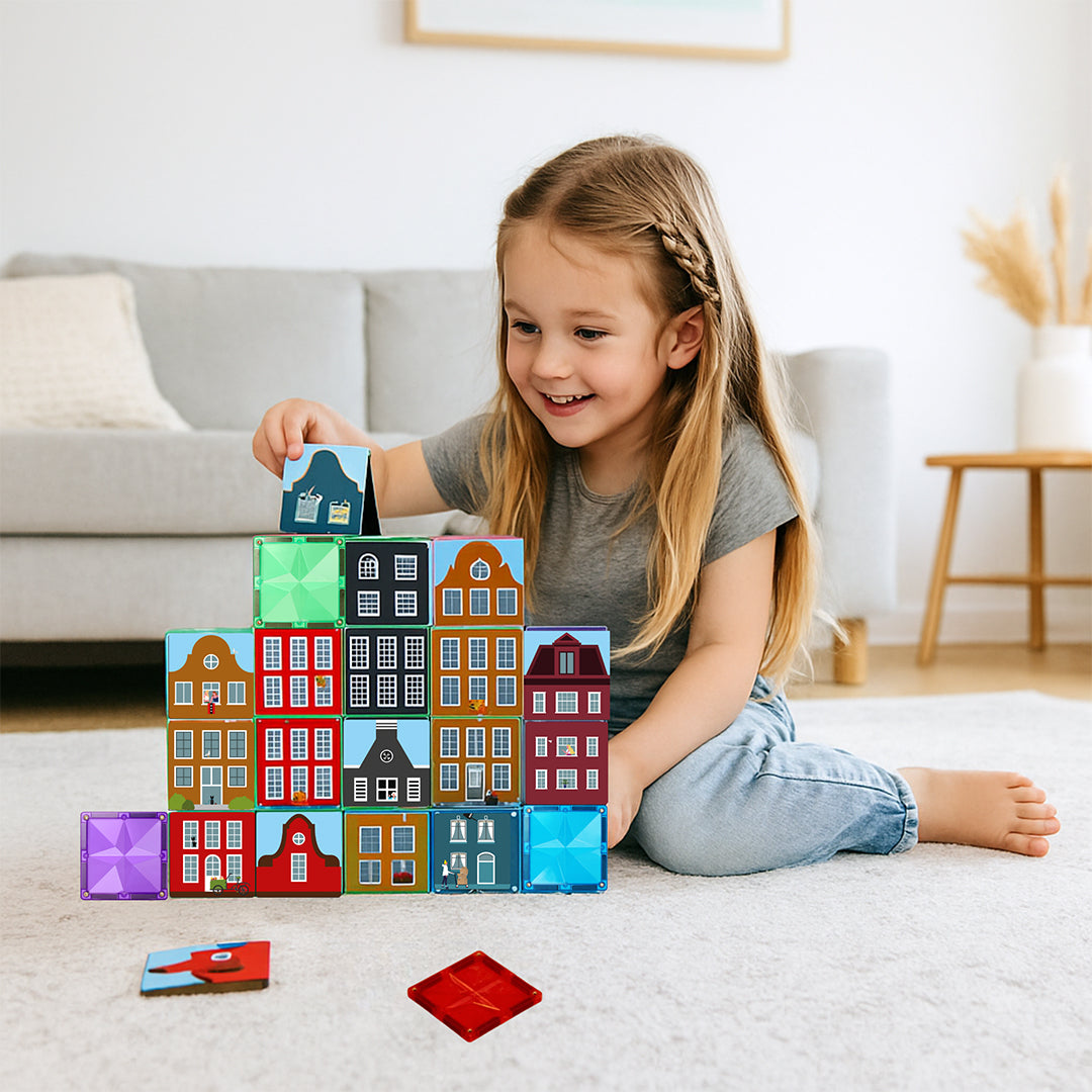 Coblo toppers Klein Amsterdam 60 stuks