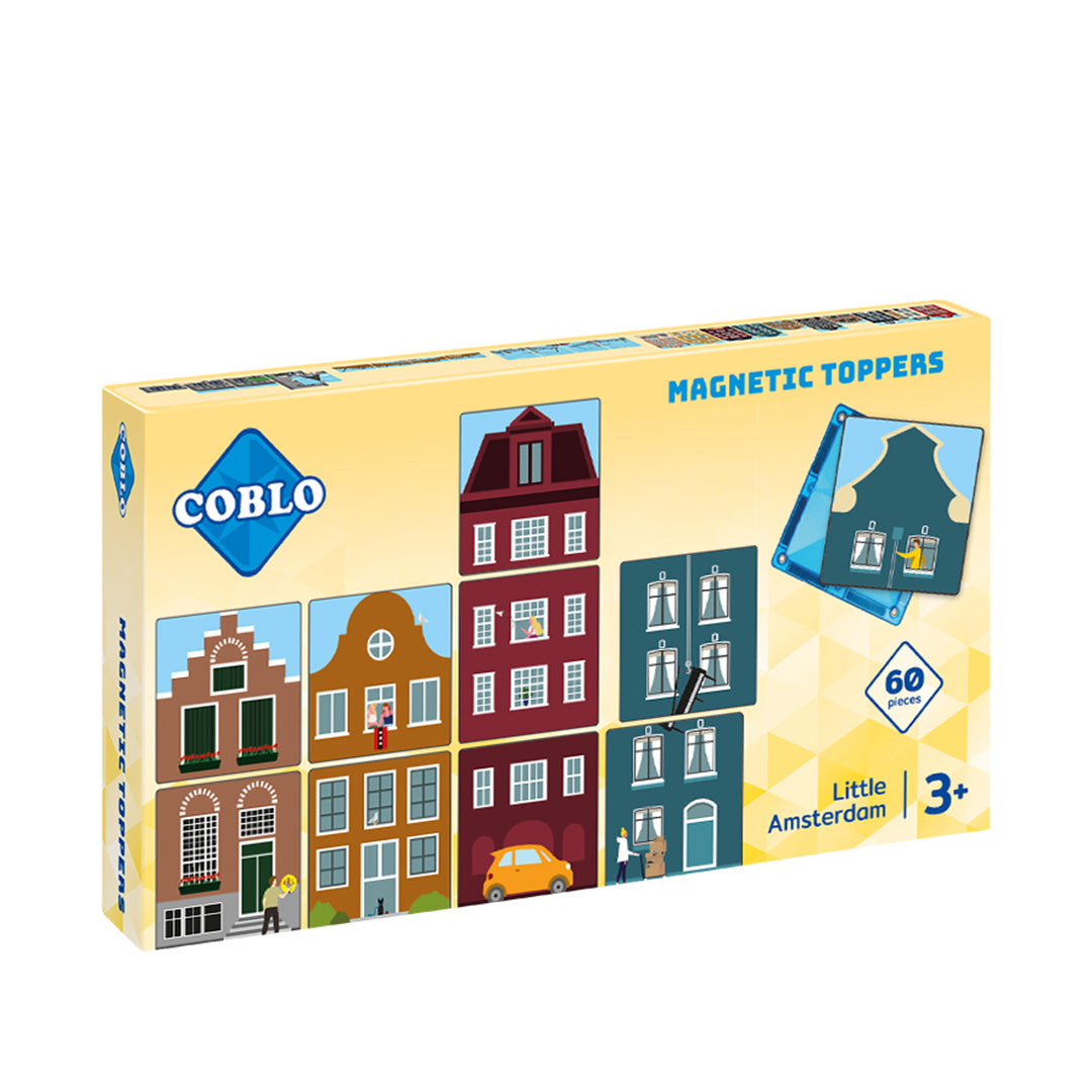 Coblo toppers Klein Amsterdam 60 stuks