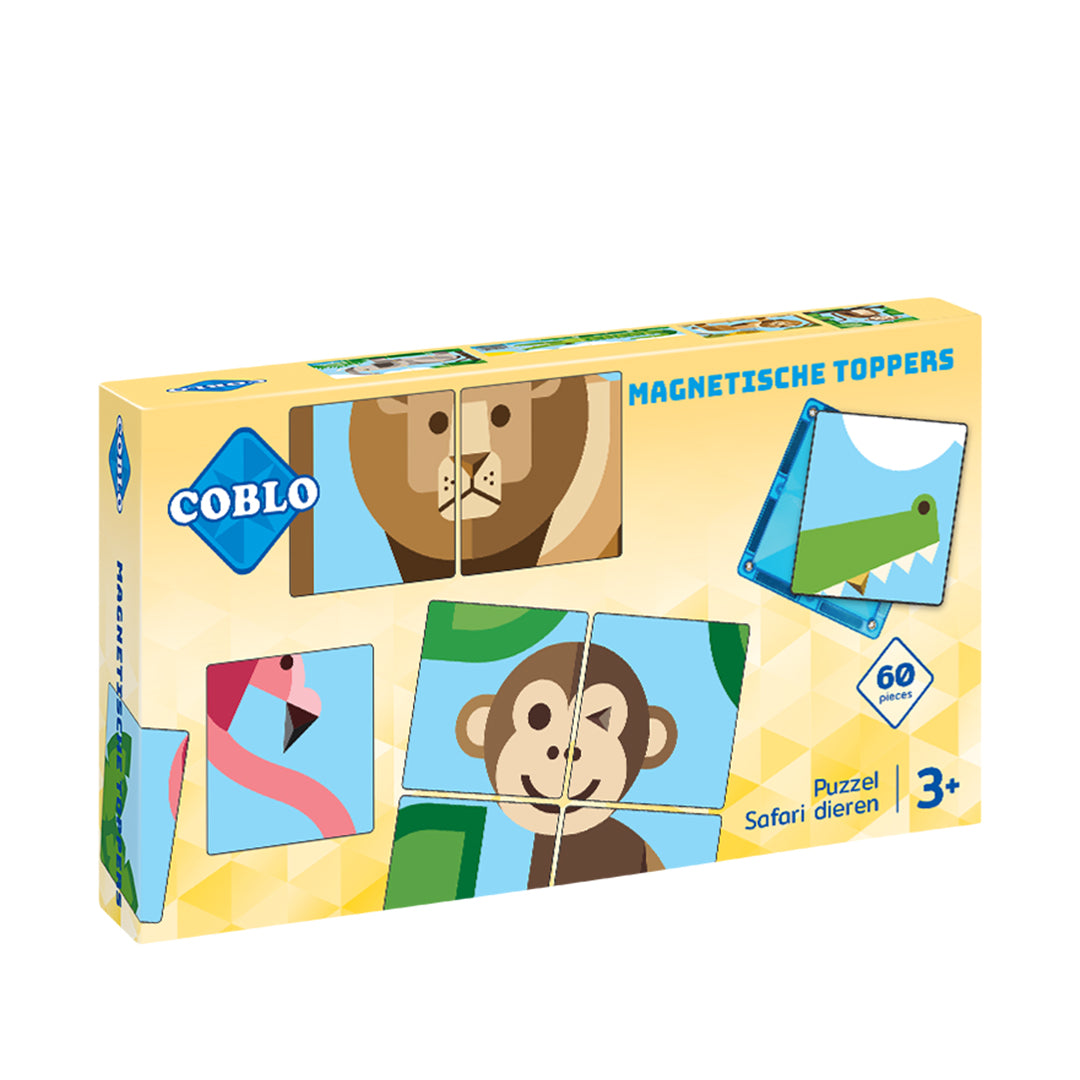 Coblo toppers Dieren 60 stuks