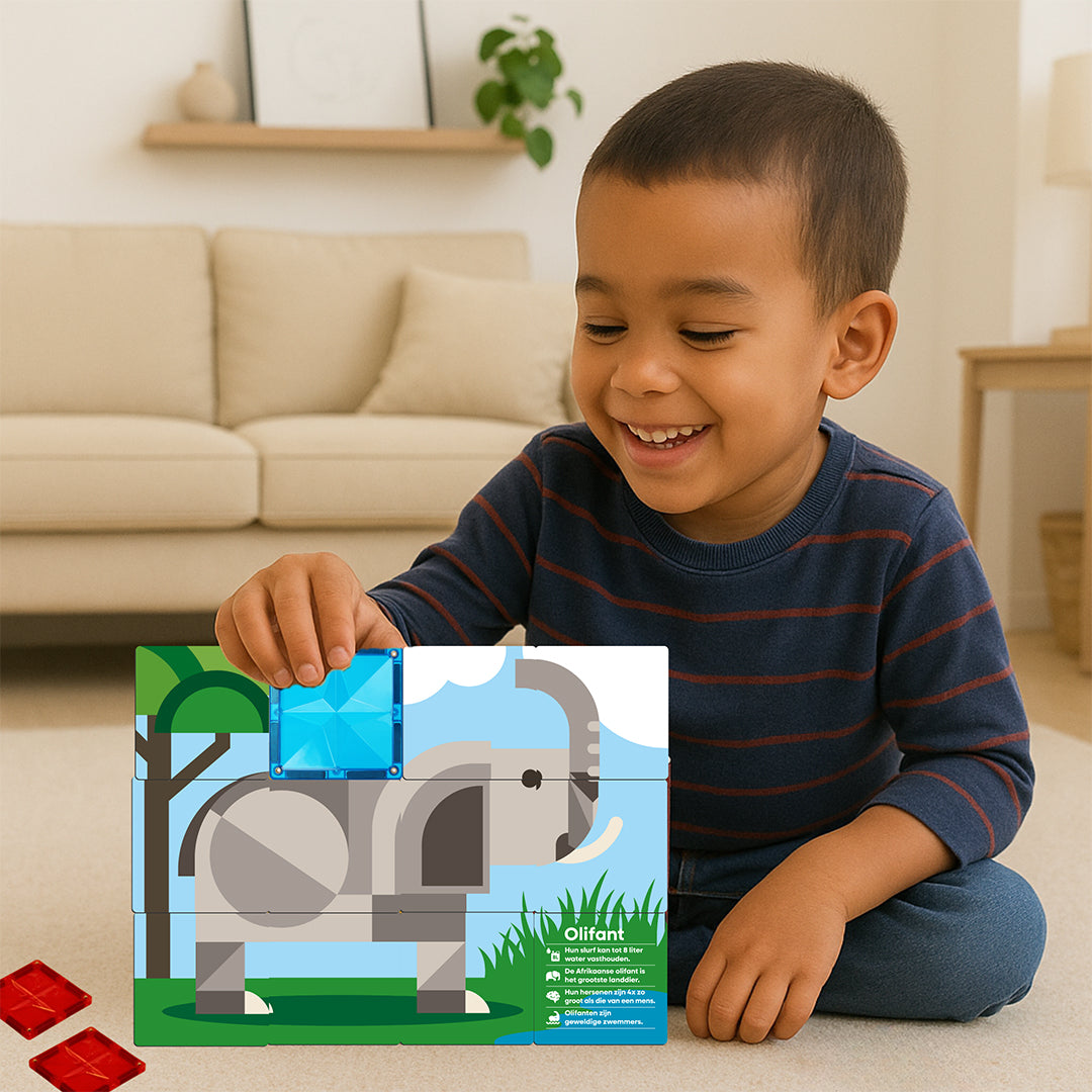 Coblo toppers Dieren 60 stuks