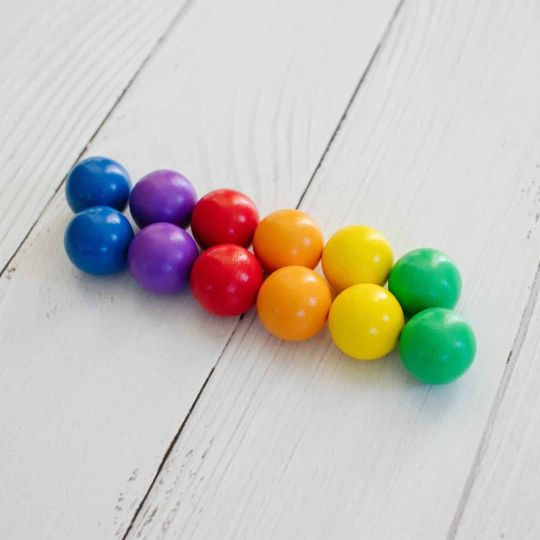 CONNETIX magnetische tegels rainbow - Ball pack - 12 stuks