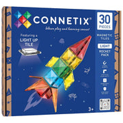 CONNETIX magnetische tegels - Light Rocket pack - 30 stuks