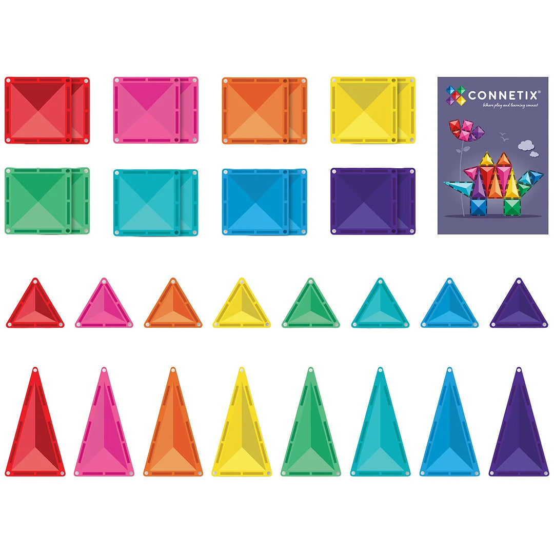 CONNETIX magnetische tegels - Bright Discovery pack - 32 stuks