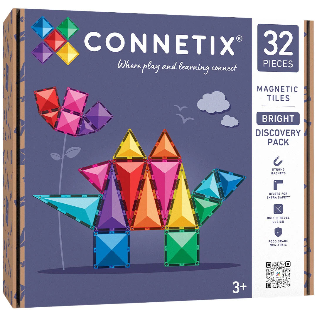 CONNETIX magnetische tegels - Bright Discovery pack - 32 stuks