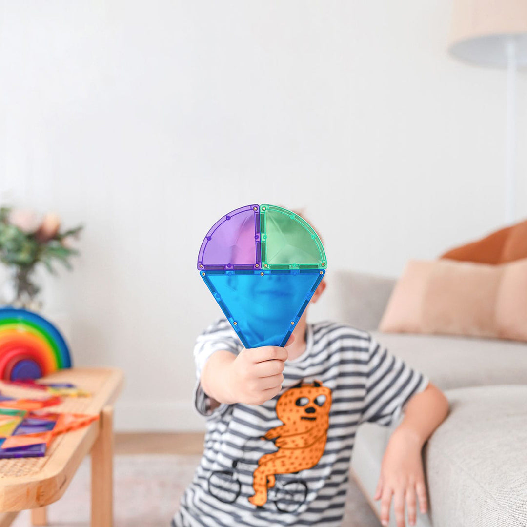 CONNETIX magnetische tegels rainbow - Shape Expansion pack - 36 stuks