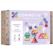CONNETIX magnetische tegels pastel - Shape Expansion pack - 48 stuks