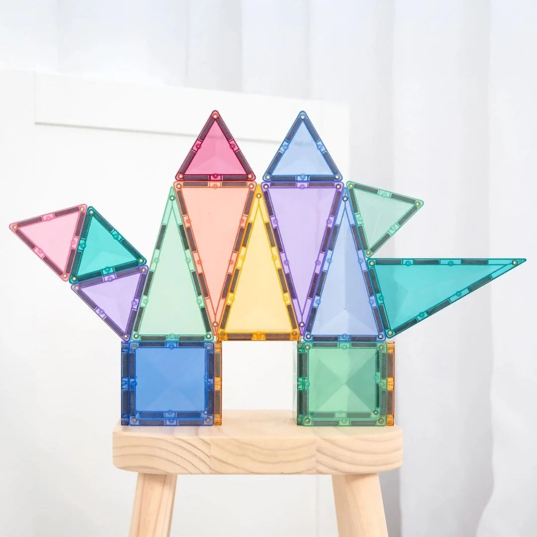 CONNETIX magnetische tegels pastel  - Starter pack - 56 stuks