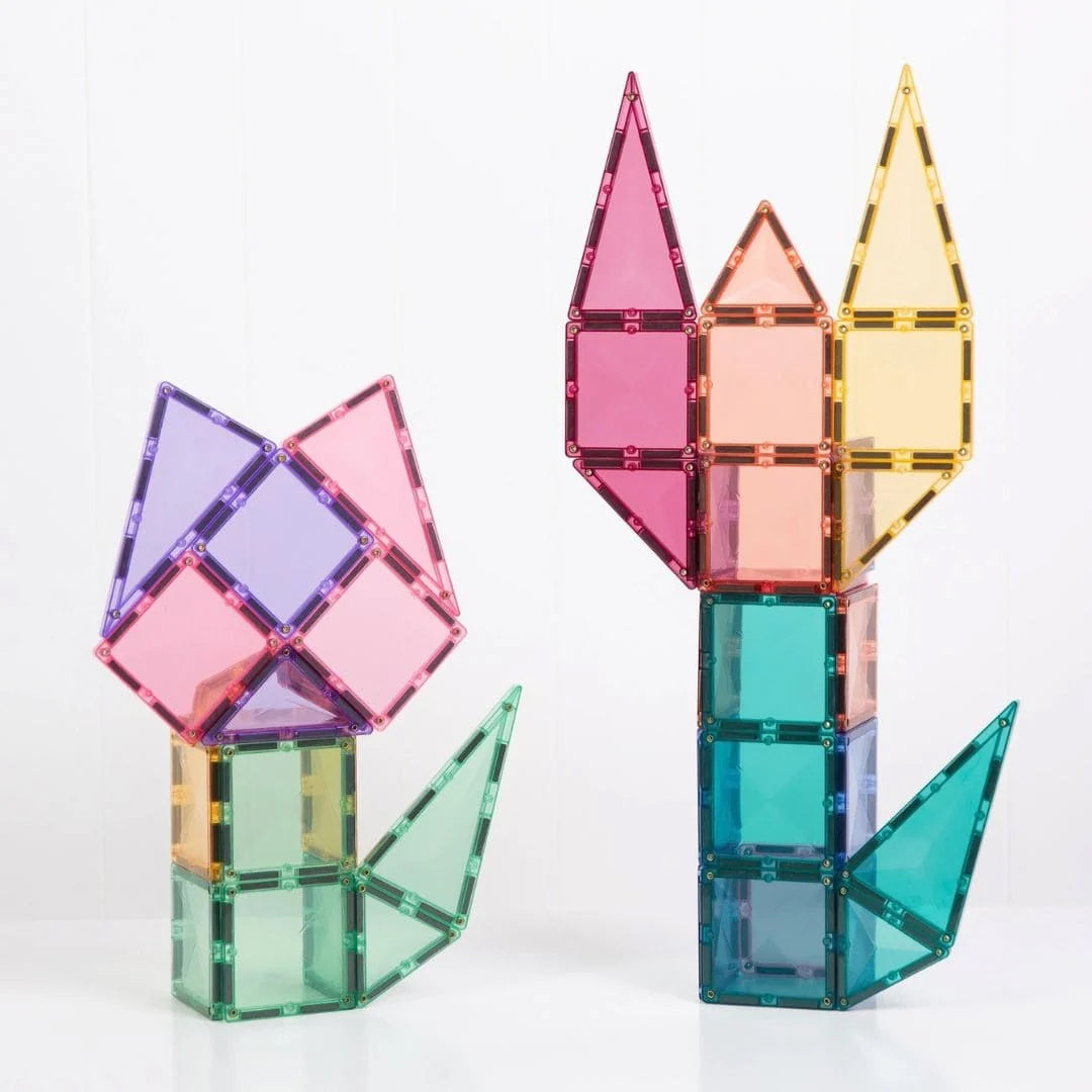 CONNETIX magnetische tegels pastel  - Starter pack - 56 stuks