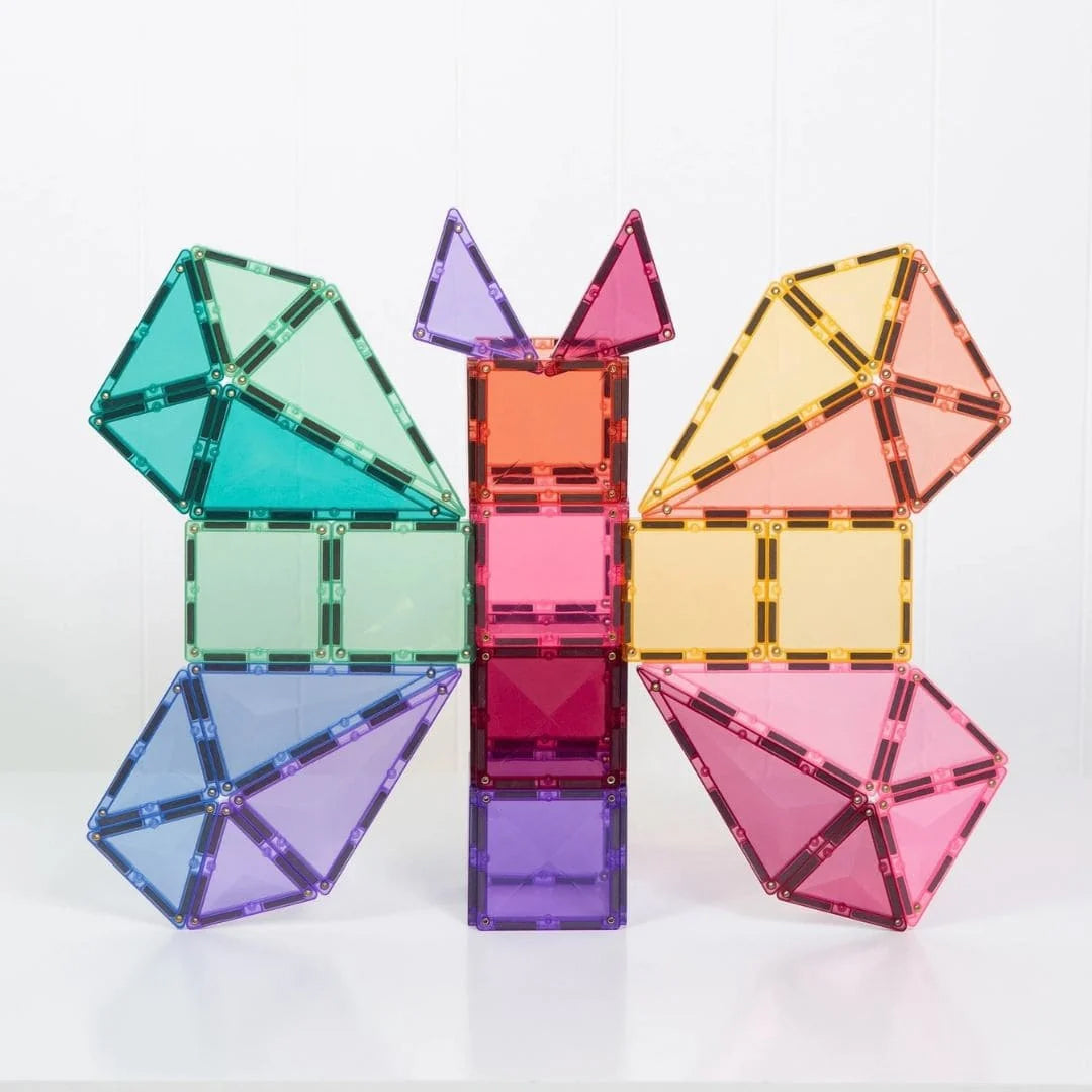 CONNETIX magnetische tegels pastel  - Starter pack - 56 stuks
