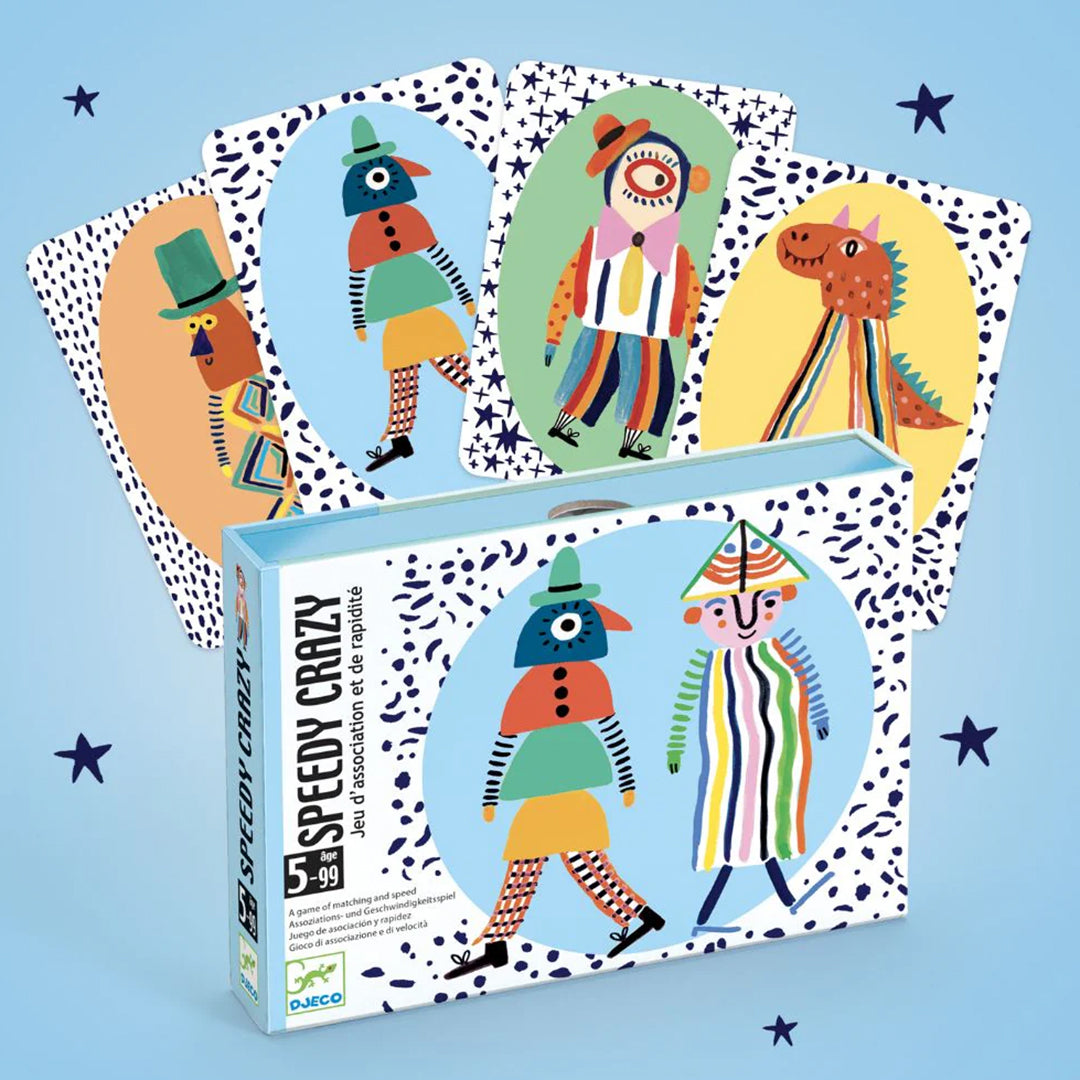 Djeco kaartspel, Speedy Crazy, 5+