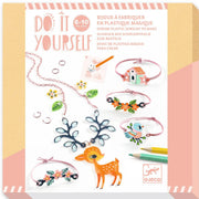 Djeco DIY Knutselset, Sieraden maken 'The Fawn and the Bird' - 6+