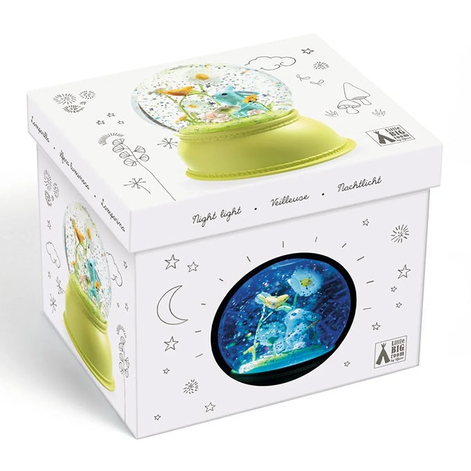 Djeco Nachtlampje Sneeuwbol Konijn