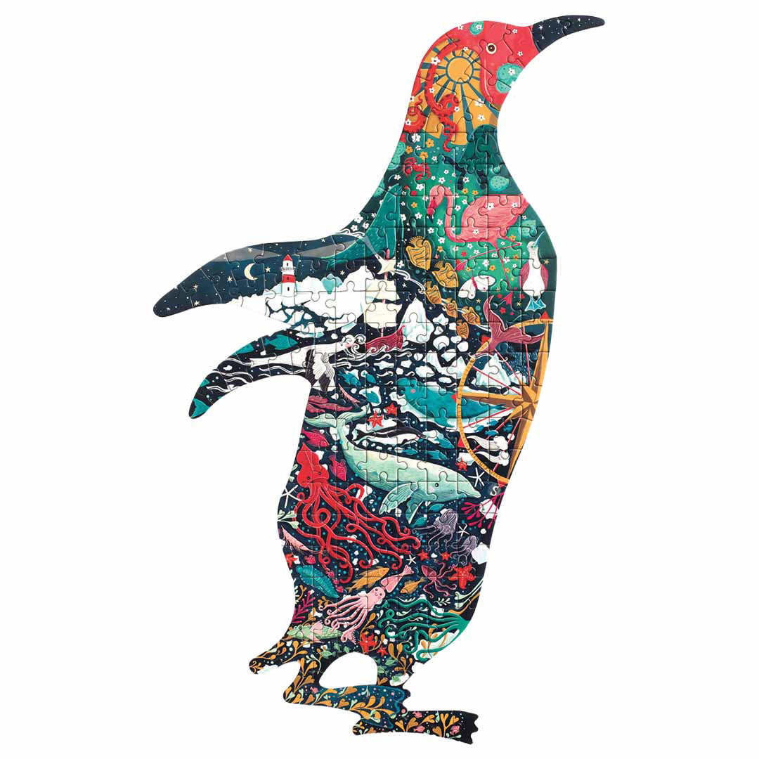Djeco Puzzel 'Pinguin', 150 st, 62x38,5 cm