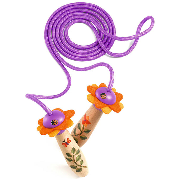 Djeco Houten Springtouw, Florita