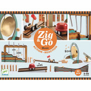 Djeco Zig & Go, Actie-Reactie-Baan, Muziek, 52-delig