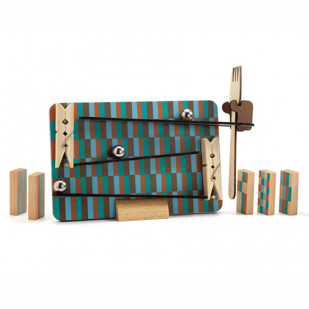 Djeco Zig & Go, Actie-Reactie-Baan, Uitbreidingsset Vork, 14-delig