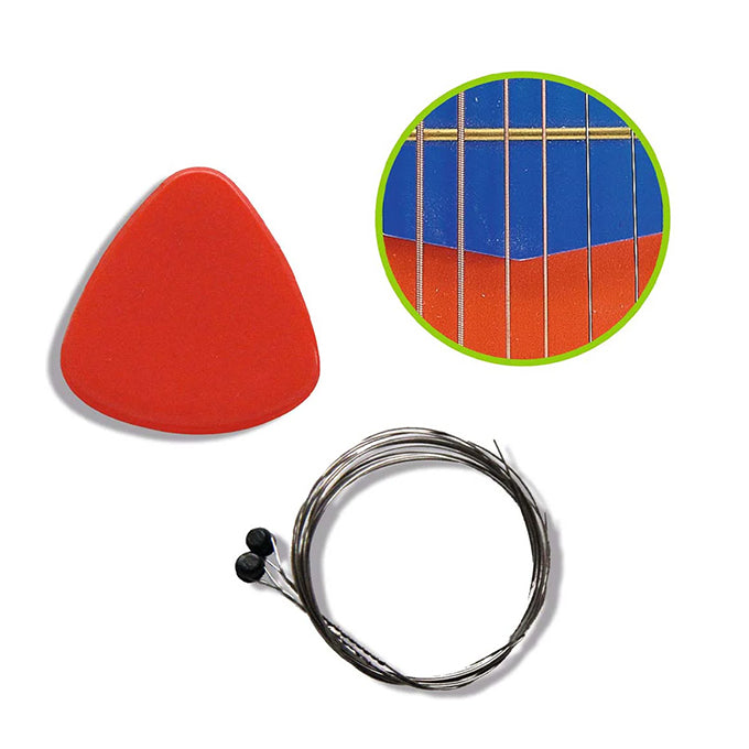 Djeco Ukelele gitaar klein 'Animambo' 6 Snaren