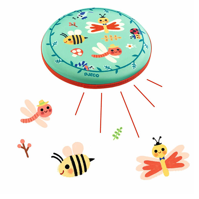Djeco Zachte Frisbee, Flying Bugs